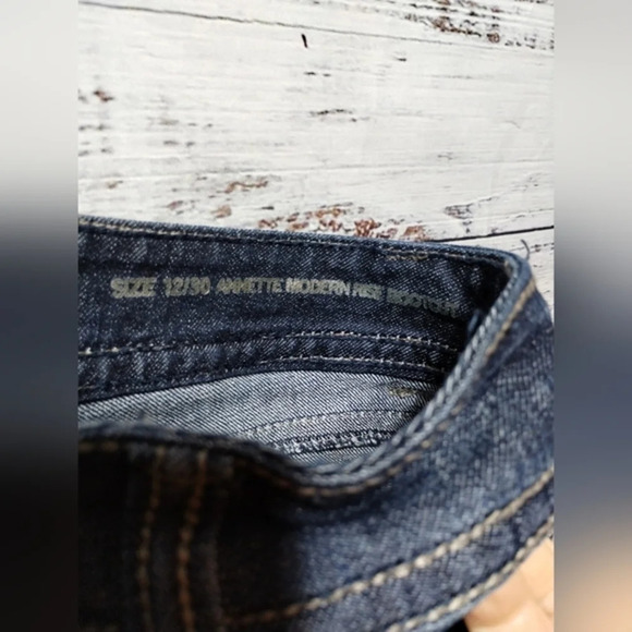 Code Bleu Annette Jeans size 12 Dark Wash Modern‎ Rise Bootcut Jeans - Picture 6 of 12